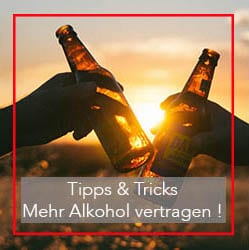 alcohol vertragen