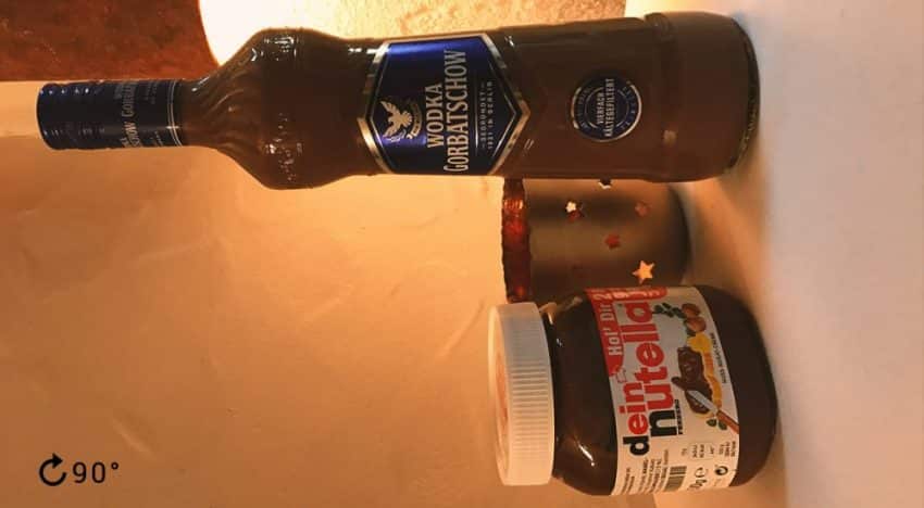 Nutella Likor Mit Wodka Korn Oder Rum Rezept Fur Den Partyknaller